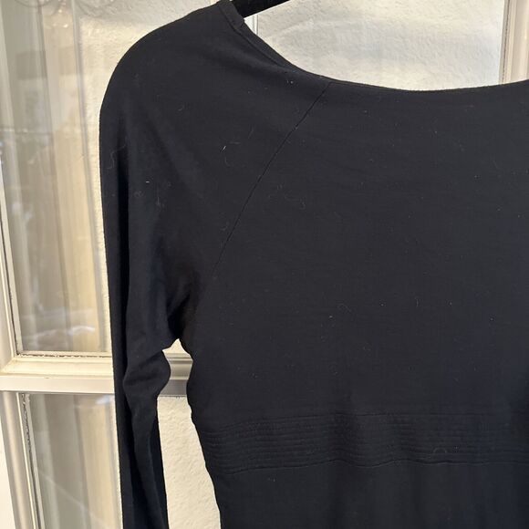 Armani Exchange Women's M Long Sleeve Black Top - Picture 7 of 10